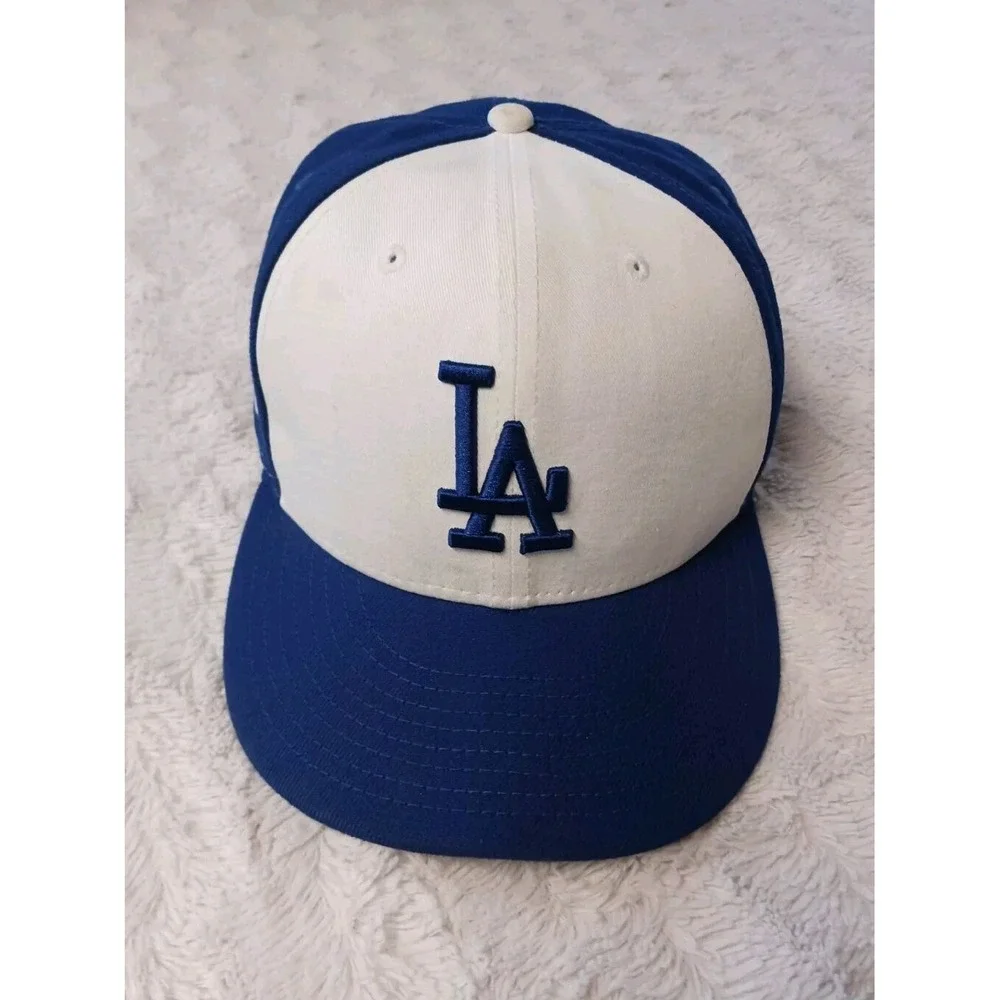 Los Angeles Dodgers New Era 59FIFTY 7¾ Blue 1980 All Star Game Patch Hat Cap